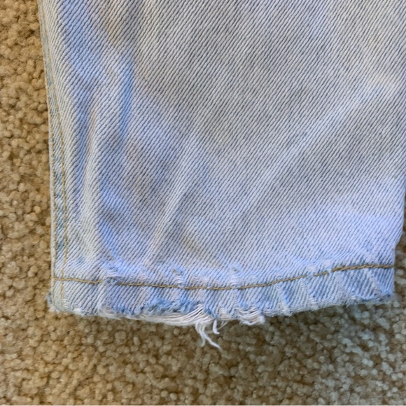 1990s Faded Distressed Zena Jeans. - Picture 11 of 13